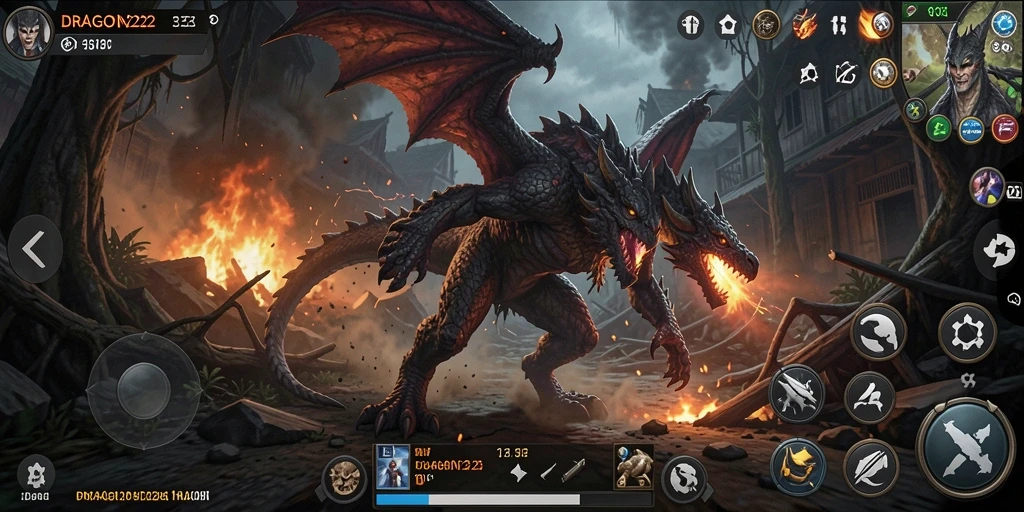 Tangkapan layar dari gameplay menarik DRAGON222 dengan elemen simulasi yang mendalam.