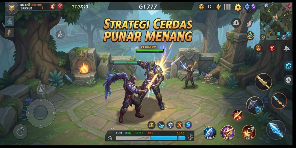 Tampilan gameplay GT777 yang seru dan menantang.