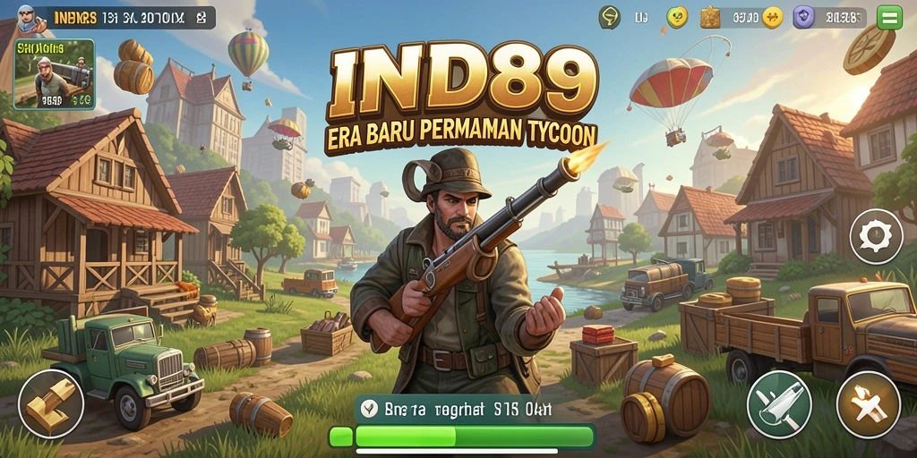 Tampilan menarik dari gameplay IND89 yang penuh strategi Tycoon.