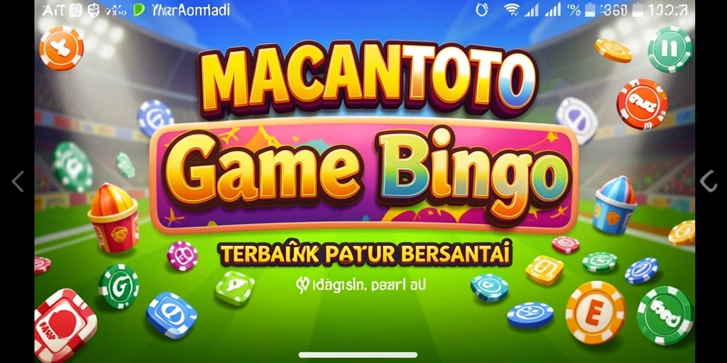 Tampilan menarik dari gameplay Bingo di MACANTOTO.