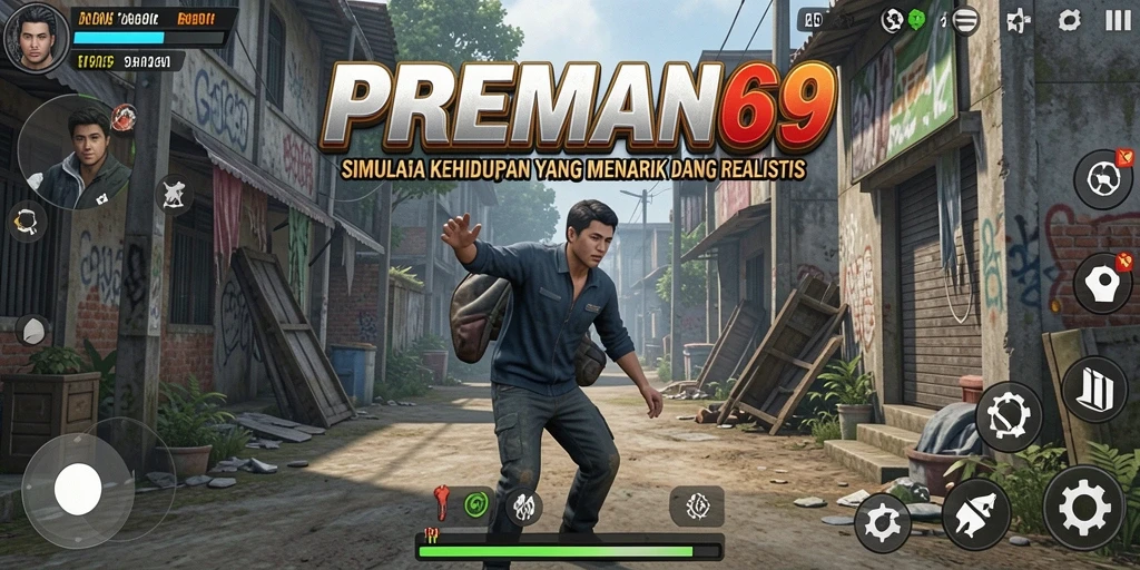 Tampilan gameplay PREMAN69 yang menarik dan interaktif.